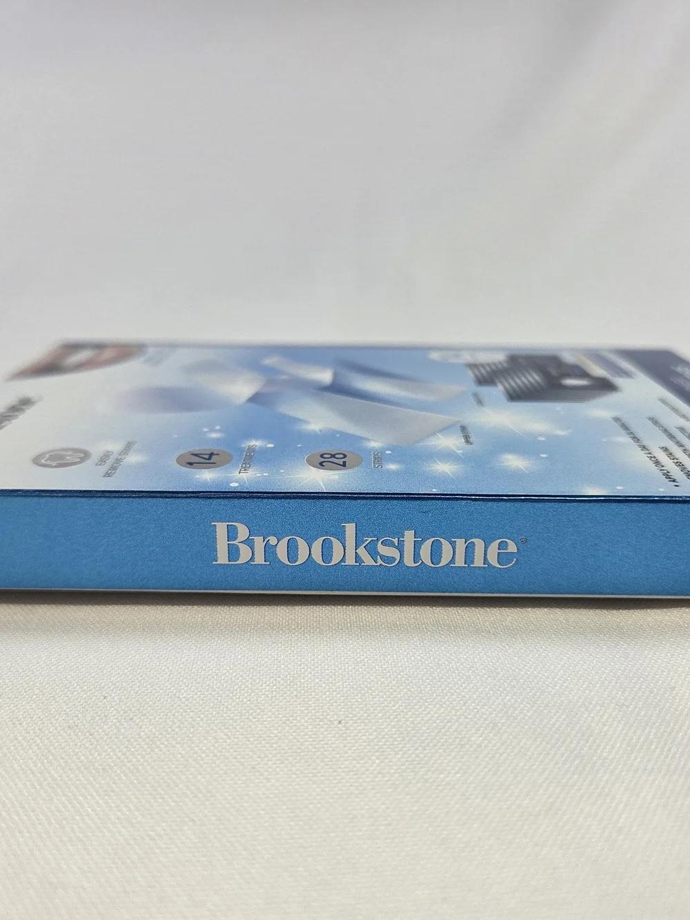 Brookstone Blue Upper & Lower Teeth Whitening Strips